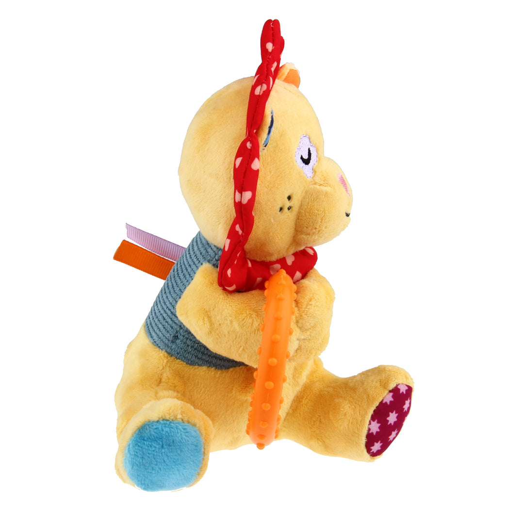 EYS GiGwi Plush Friendz Rabbit Squeaky & Crinkle Dog Toy