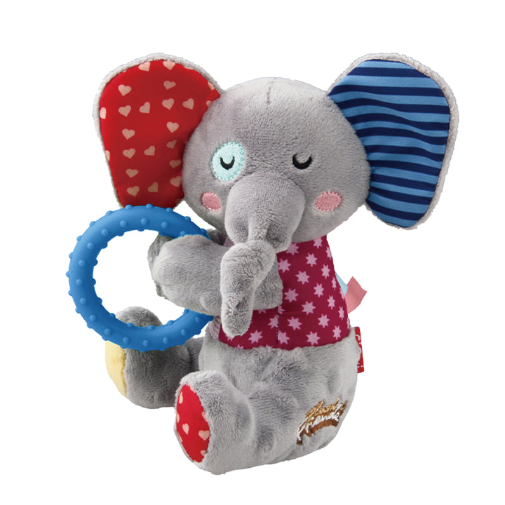 EYS GiGwi Plush Friendz Rabbit Squeaky & Crinkle Dog Toy