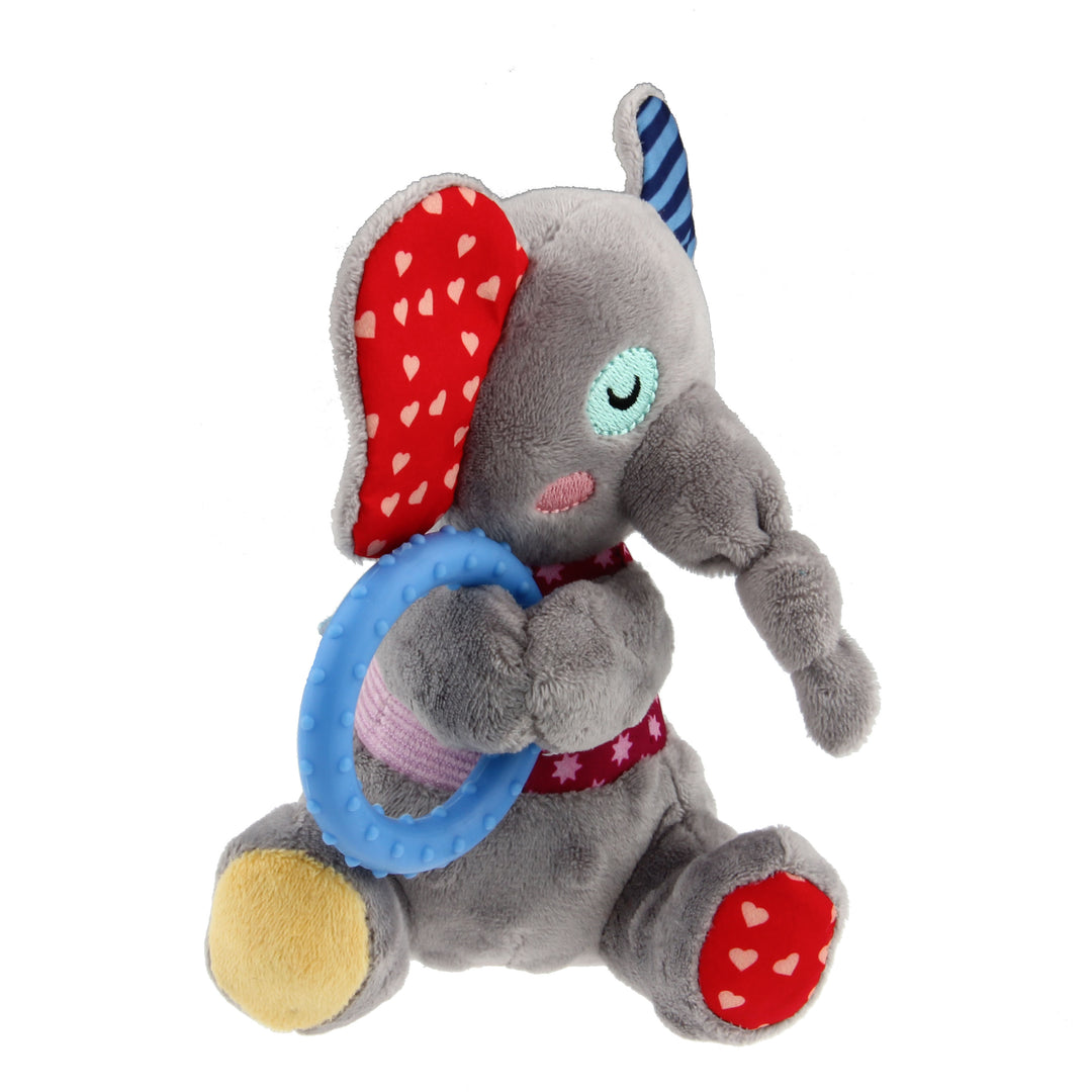 EYS GiGwi Plush Friendz Rabbit Squeaky & Crinkle Dog Toy