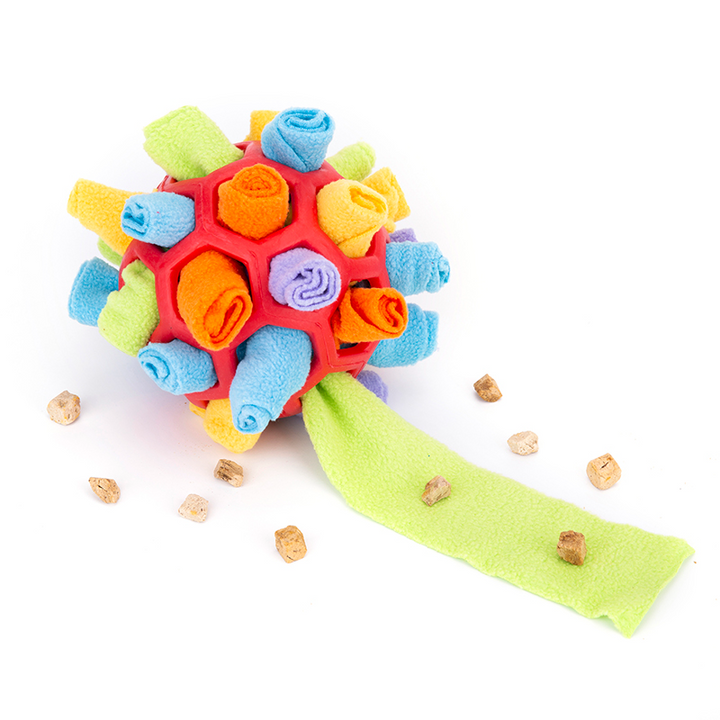 EYS Interactive Snuffle Ball Dog Puzzle Toy Hide &Seek Treats