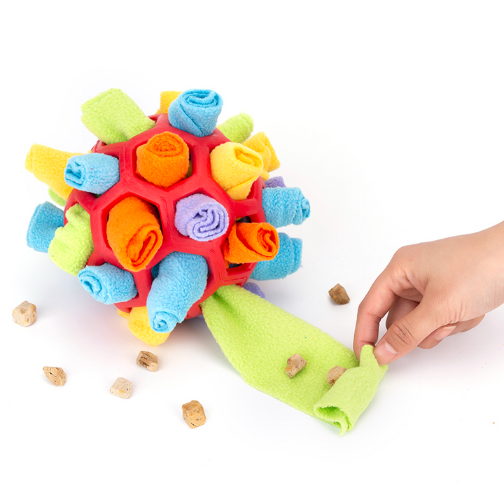 EYS Interactive Snuffle Ball Dog Puzzle Toy Hide &Seek Treats