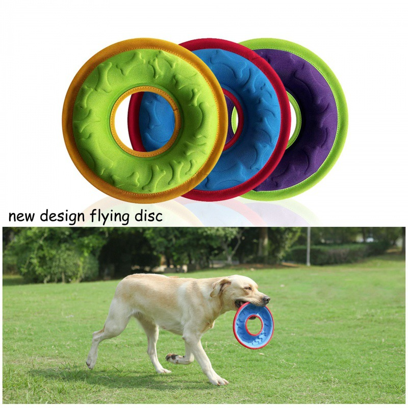 EYS Dog Floating Water Resistance Disc Toys and Feeding Bowl