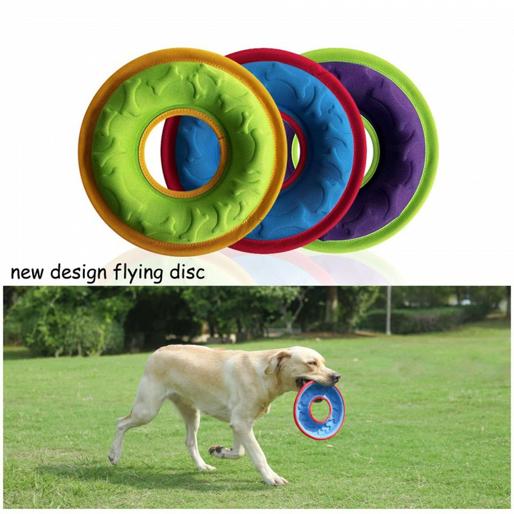 EYS Dog Floating Water Resistance Disc Toys and Feeding Bowl