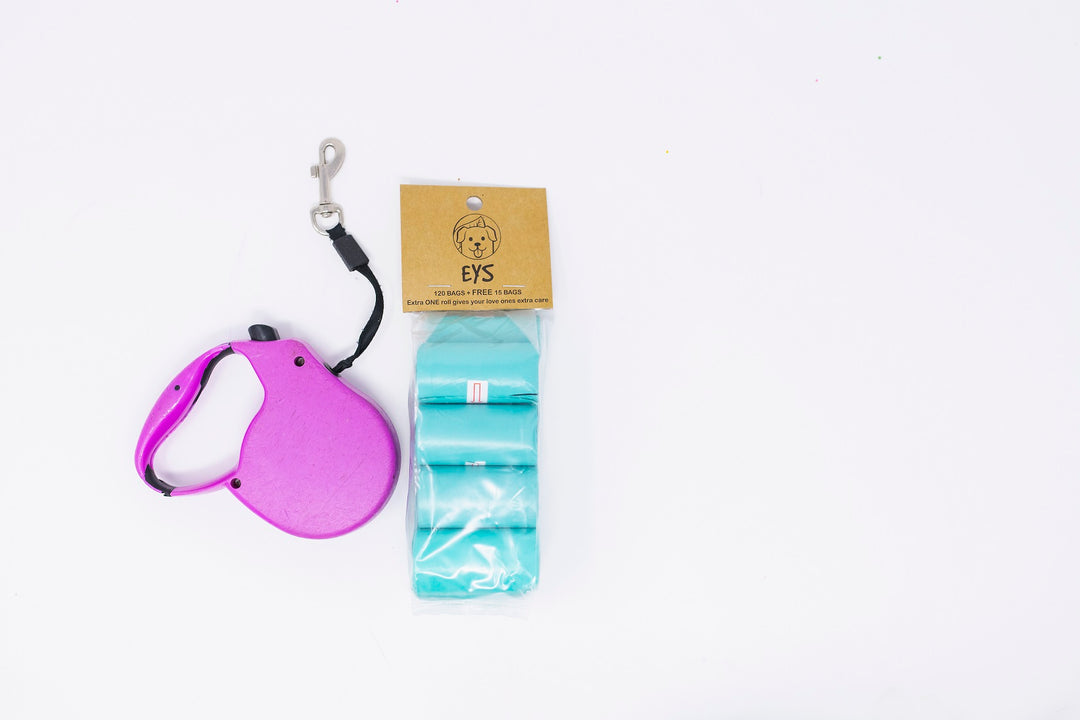 E Y S eco-friendly Dog Poop Bags Lavender-Scented