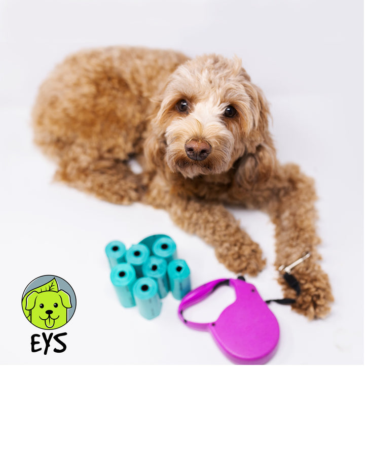 E Y S eco-friendly Dog Poop Bags Lavender-Scented